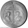 Moulage du sceau de l'abbaye de Stavelot 