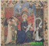 Vierge à l'Enfant avec donateur et anges musiciens