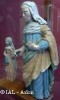Statue de sainte Anne et sainte Marie enfant