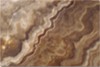 Echantillon de marbre Onyx brun