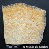 Echantillon de pierre de Solnhofen avec dendrites de manganèse